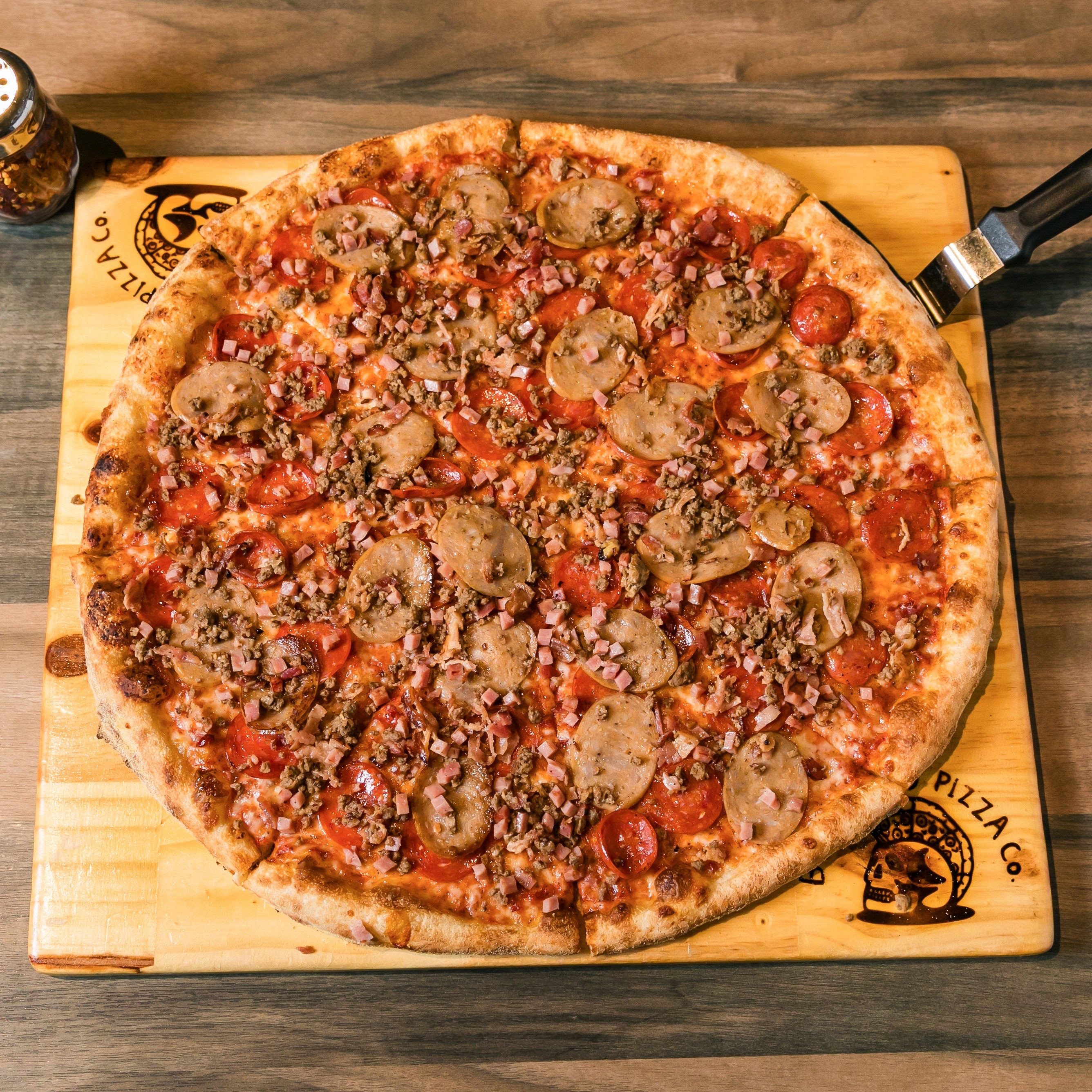 Meat Lovers Pizza.