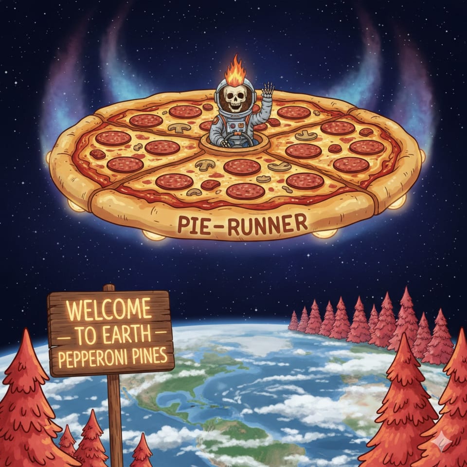 Bringing Pizza to Earth